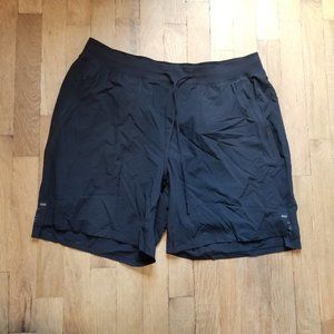 Men's Lululemon Black License to Train Shorts. No Liner